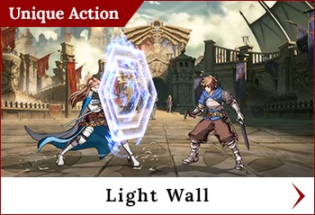 
	<span class='skilltitle'>Light Wall</span>   <span class='skillsubtitle'>[Armor]</span>
	<br>
	Creates a barrier that reduces damage from the next hit taken by 40%, followed by a slash attack.  Hold <img src='../images/psbuttons/x.png'> for an extended barrier and increased slash damage.
	